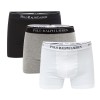 Polo Ralph Lauren boxerky - 3PACK biela,sivá,čierna  003  '714513424-003'