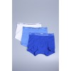 Polo Ralph Lauren boxerky - 3PACK biela,bledomodrá,modrá  '714662050-004'