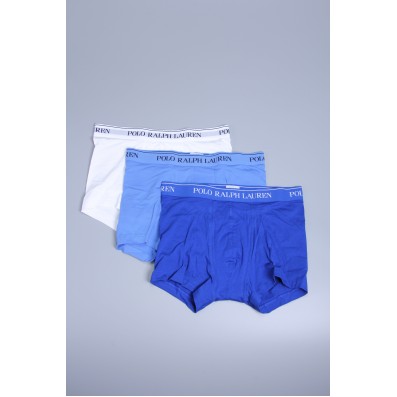 Polo boxerky - 3PACK biela,bledomodrá,modrá  '714662050-004'