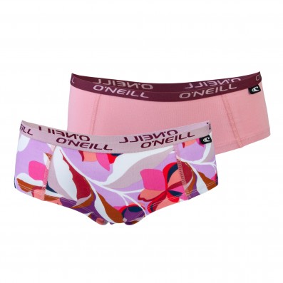 nohavičky boxerkové HIPSTER - 2PACK 'FLORAL' ružová,pestro farebná 5050