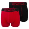 O'Neill boxerky - 2PACK 'PLAIN' čierna,červená  5869 