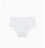 nohavičky boxerkové bezšvové - HIPSTER 'INVISIBLES' biele  100