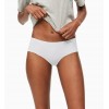 Calvin Klein nohavičky boxerkové bezšvové - HIPSTER 'INVISIBLES' biele  100