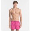 Calvin Klein pánske plavky 'DIAGONAL LOGO' ružové  036