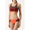 Calvin Klein dámske plavky - PODPRSENKA BRALETTE 'INTENSE POWER' oranžová  623
