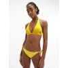 Calvin Klein dámske plavky - PODPRSENKA 'HALTER NECK' žltá  ZGM