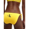 Calvin Klein dámske plavky - BIKINI STRING 'HALTER NECK' žlté  ZGM