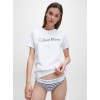 Calvin Klein nohavičky - BIKINI 'BODY' bielo-sivé  OPX