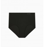 nohavičky boxerkové bezšvové - HIPSTER HIGH WAIST 'INVISIBLES' čierne  001